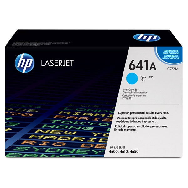 HP 641A (C9721A / EP-85C) toner cyaan (origineel) C9721A 039130 - 1