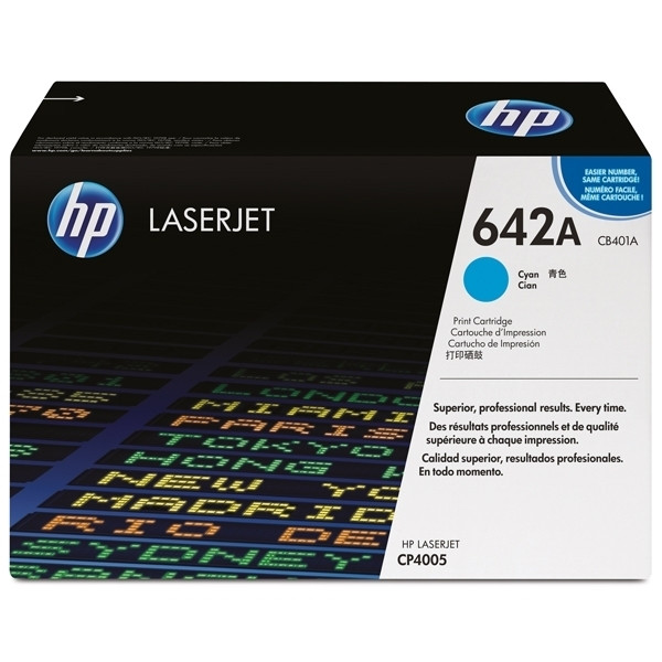 HP 642A (CB401A) toner cyaan (origineel) CB401A 039705 - 1