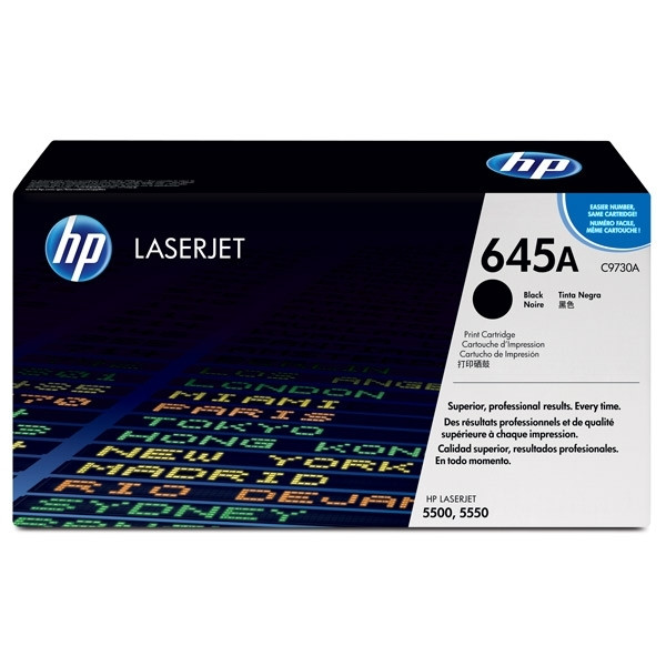 HP 645A (C9730A) toner zwart (origineel) C9730A 039210 - 1