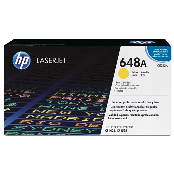 HP 648A (CE262A) toner geel (origineel) CE262A 039898 - 1