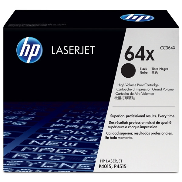 HP 64X (CC364X) toner zwart hoge capaciteit (origineel) CC364X 039814 - 1