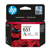 HP 651 (C2P11AE) inktcartridge kleur (origineel) 044552