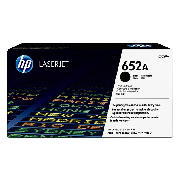 HP 652A (CF320A) toner zwart (origineel) CF320A 054772 - 1