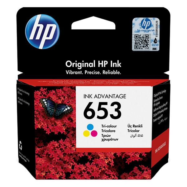HP 653 (3YM74AE) inktcartridge kleur (origineel) 3YM74AE 093120 - 1