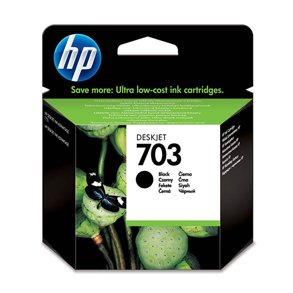 HP 703 (CD887AA) inktcartridge zwart (origineel) 031884 - 1