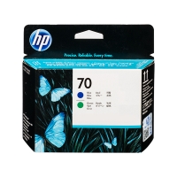 HP 70 (C9408A) printkop blauw en groen (origineel) C9408A 030484