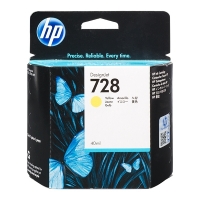 HP 728 (F9J61A) inktcartridge geel (origineel) F9J61A 044488