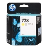 HP 728 (F9J61A) inktcartridge geel (origineel) F9J61A 044488