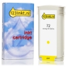 HP 72 (C9373A) inktcartridge geel hoge capaciteit (123inkt huismerk) C9373AC 030899