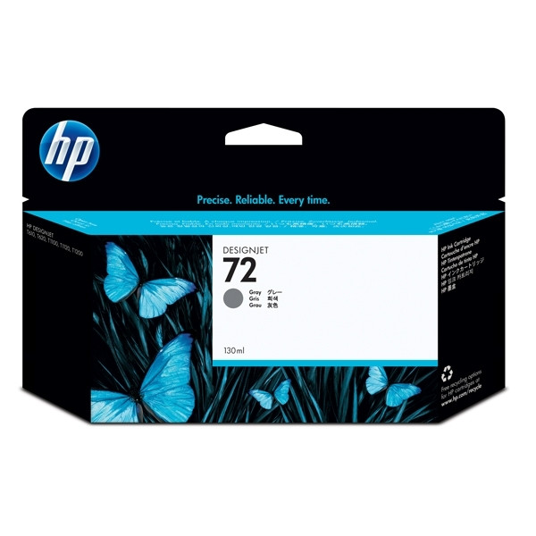 HP 72 (C9374A) inktcartridge grijs hoge capaciteit (origineel) C9374A 030900 - 1