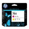 HP 744 (F9J87A) printkop magenta en geel (origineel) F9J87A 055104