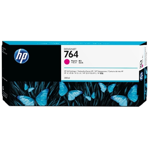 HP 764 (C1Q14A) inktcartridge magenta (origineel) C1Q14A 044402 - 1