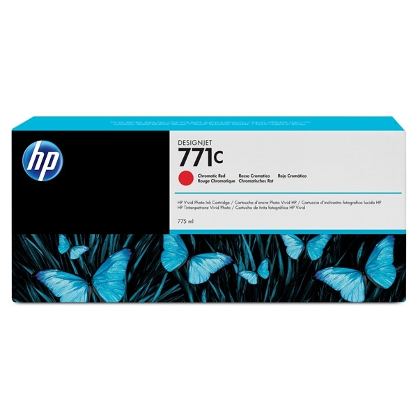 HP 771C (B6Y08A) inktcartridge chromatic red (origineel) B6Y08A 044242 - 