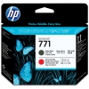 HP 771 (CE017A) printkop mat zwart en chromatic red (origineel) CE017A 044096