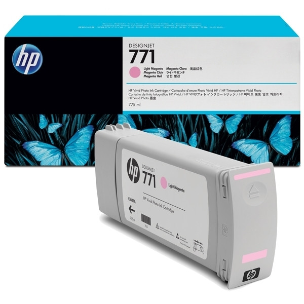 HP 771 (CE041A) inktcartridge licht magenta (origineel) CE041A 044086 - 1