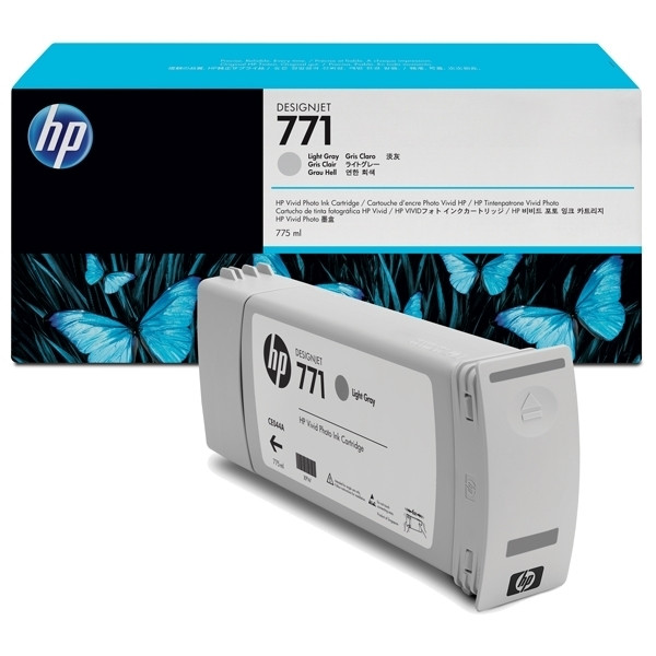 HP 771 (CE044A) inktcartridge licht grijs (origineel) CE044A 044092 - 1