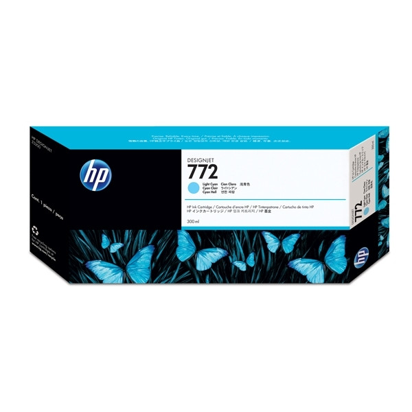 HP 772 (CN632A) inktcartridge licht cyaan (origineel) CN632A 044046 - 1