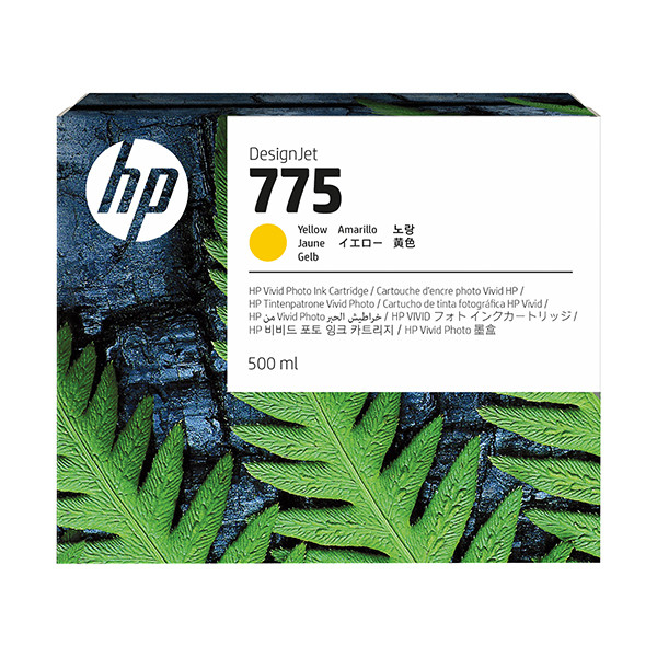 HP 775 (1XB19A) inktcartridge geel (origineel) 1XB19A 093300 - 1