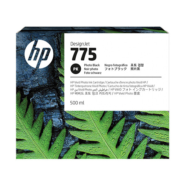 HP 775 (1XB21A) inktcartridge foto zwart (origineel) 1XB21A 093304 - 1