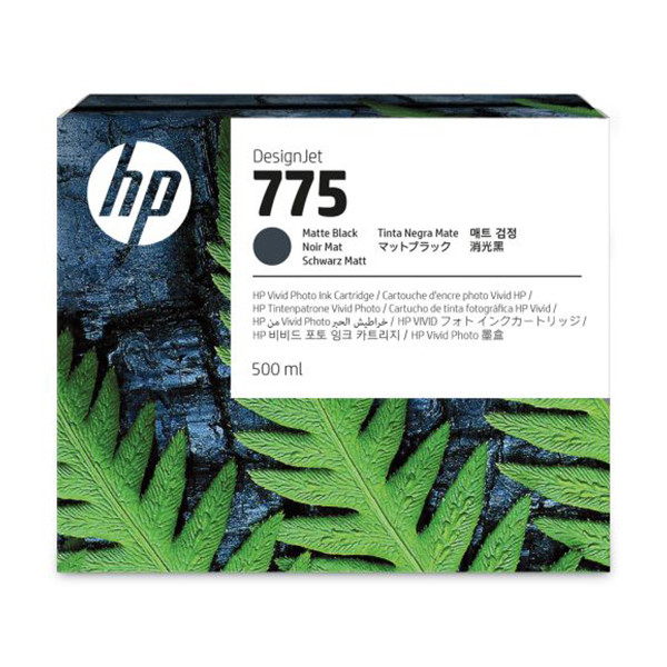 HP 775 (1XB22A) inktcartridge mat zwart (origineel) 1XB22A 093306 - 1