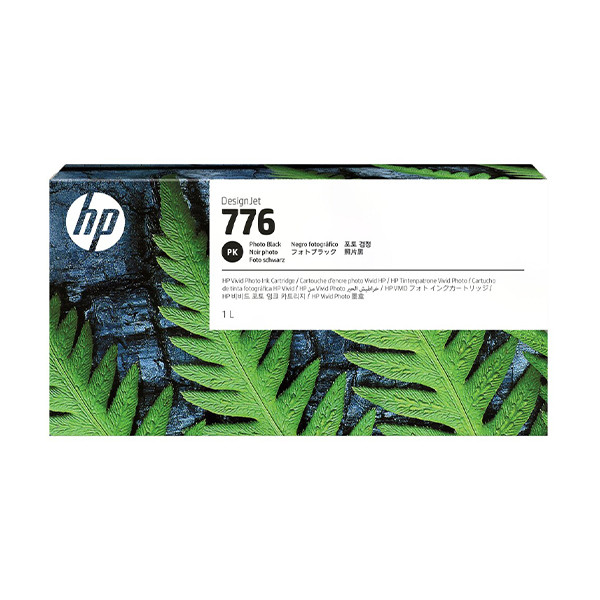 HP 776 (1XB11A) inktcartridge foto zwart (origineel) 1XB11A 093270 - 1