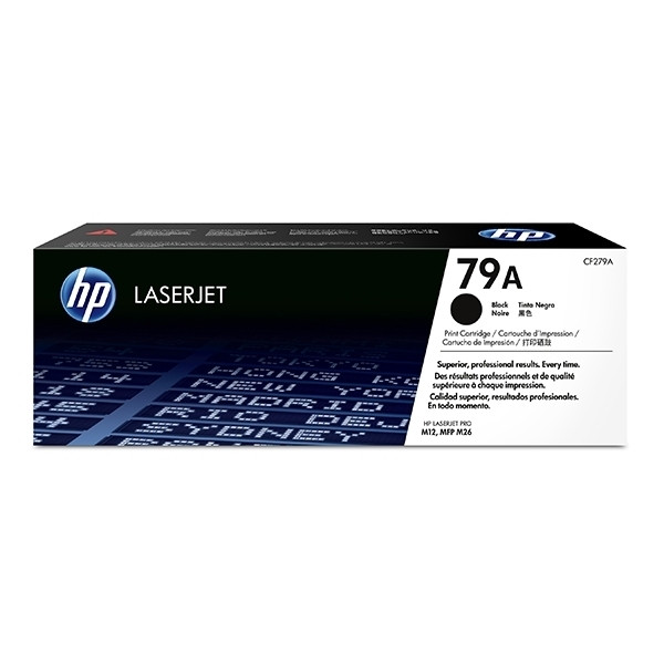 HP LaserJet Pro M12w Toners (laserprinters) Printer type HP 79A (CF279A)  toner zwart (123inkt huismerk) 123inkt.nl