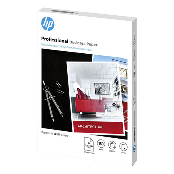 HP 7MV83A Laser Professional Business papier 200 grams glans (150 vel) 7MV83A 238737 - 1