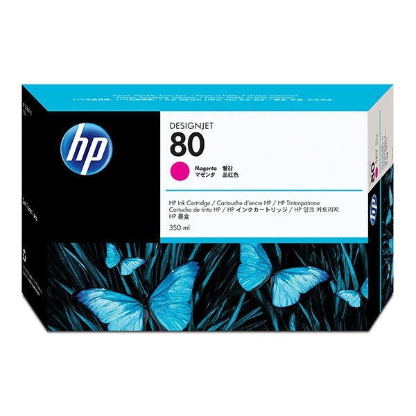 HP 80 (C4847A) inktcartridge magenta hoge capaciteit (origineel) C4847A 031155 - 1