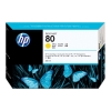 HP 80 (C4848A) inktcartridge geel hoge capaciteit (origineel) C4848A 031165 - 1