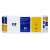 HP 81 (C4993A) value pack geel (origineel)