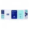 HP 81 (C4994A) value pack licht cyaan (origineel)