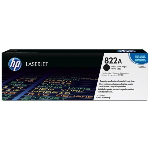 HP 822A (C8550A) toner zwart (origineel) C8550A 039380 - 1