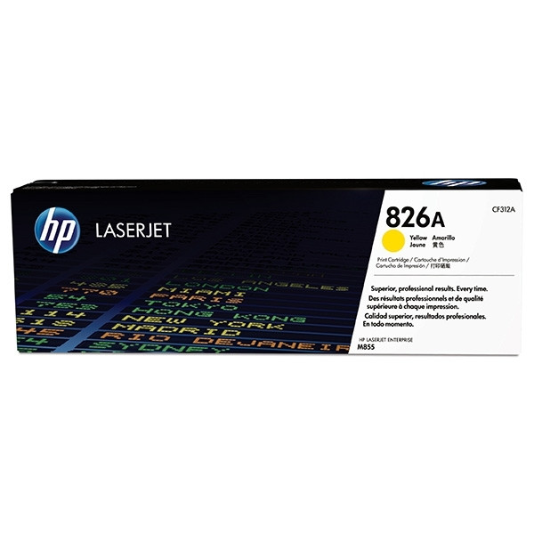 HP 826A (CF312A) toner geel (origineel) CF312A 054728 - 1