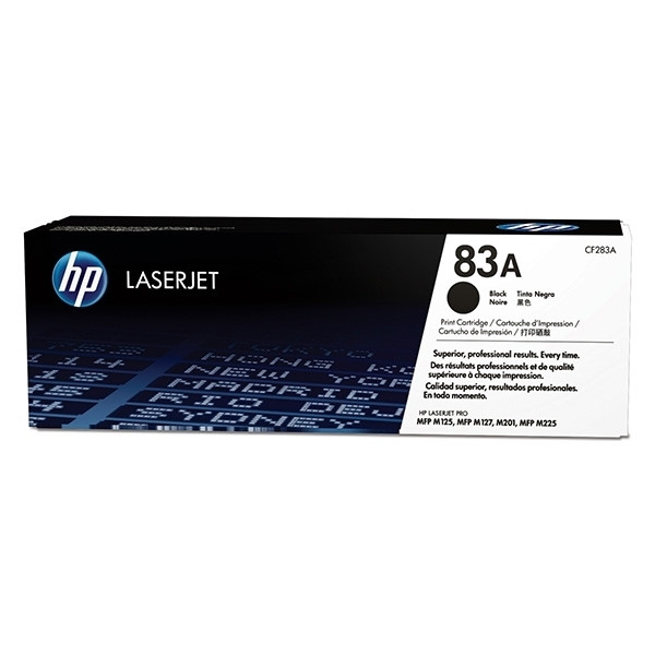 HP 83A (CF283A) toner zwart (origineel) CF283A 054758 - 1