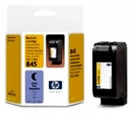 HP 845 (C3845A) foto- cartridge zwart / cyaan / licht cyaan (origineel) C3845A 030220 - 1