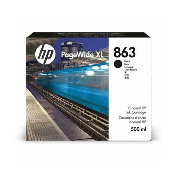 HP 863 (F9K41A) inktcartridge zwart (origineel) 093486 - 1