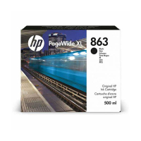 HP 863 (F9K41A) inktcartridge zwart (origineel) 093486