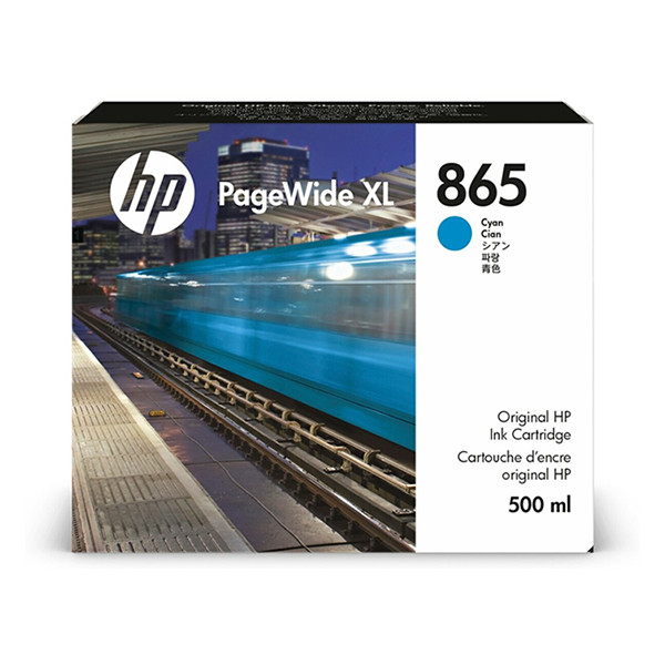 HP 865 (3ED85A) inktcartridge cyaan (origineel) 3ED85A 093322 - 1