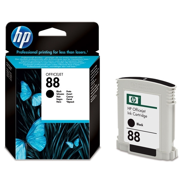 HP 88 (C9385AE) inktcartridge zwart (origineel) C9385AE 030700 - 1