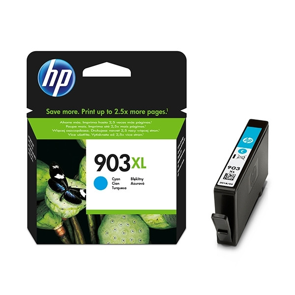 HP 903XL (T6M03AE) inktcartridge cyaan hoge capaciteit (origineel) T6M03AE 044588 - 1