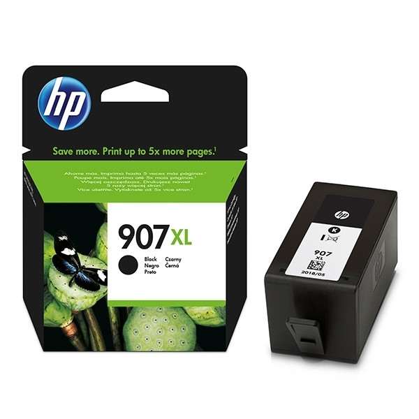 HP 907XL (T6M19AE) inktcartridge zwart extra hoge capaciteit (origineel) T6M19AE 044584 - 1
