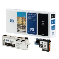 HP 90 (C5054A) printkop en printkopreiniger zwart (origineel) C5054A 030600