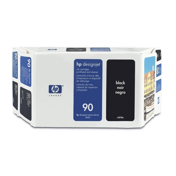 HP 90 (C5078A) value pack zwart (origineel) C5078A 030655 - 1