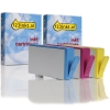 HP 920XL multipack kleur cyaan/magenta/geel (123inkt huismerk) SD532AEC 044169