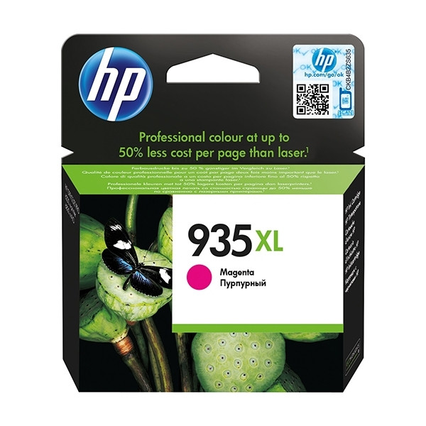 HP 935XL (C2P25AE) inktcartridge magenta hoge capaciteit (origineel) C2P25AE 044390 - 1