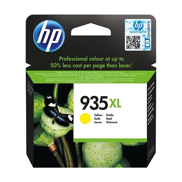 HP 935XL (C2P26AE) inktcartridge geel hoge capaciteit (origineel) C2P26AE 044394 - 