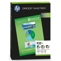 HP 935XL (F6U78AE) value pack incl. 75 vel papier (origineel) F6U78AE 044460