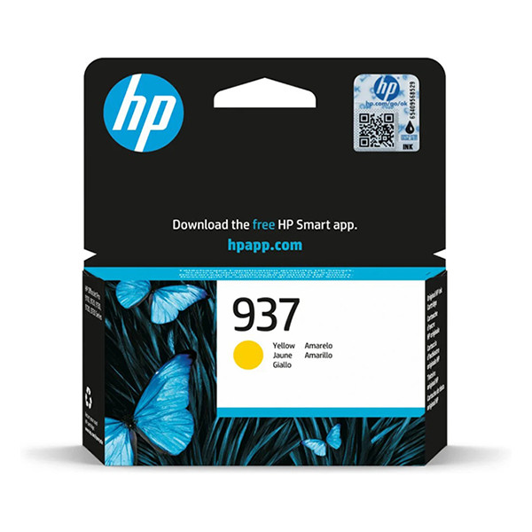 HP 937 (4S6W4NE) inktcartridge geel (origineel) 4S6W4NE 093314 - 1