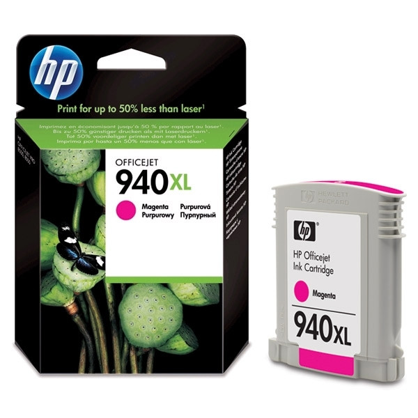 HP 940XL (C4908AE) inktcartridge magenta hoge capaciteit (origineel) C4908AE 044006 - 1