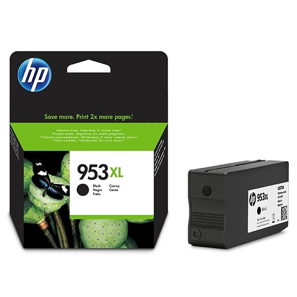 HP 953XL (L0S70AE) inktcartridge zwart hoge capaciteit (origineel) L0S70AE 044536 - 1